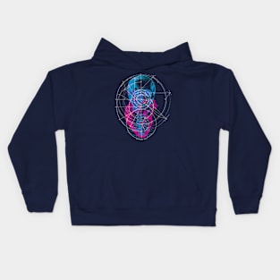 Skull Heart Kids Hoodie